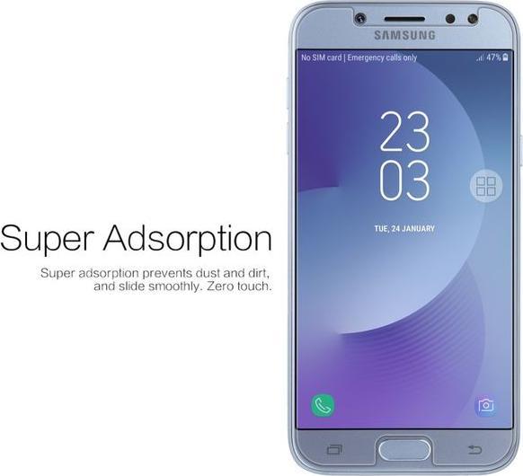 Actual product image Nillkin Super Clear Series (1 Piece, Samsung Galaxy J7 2017)