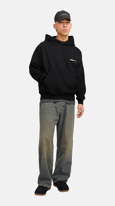 Actual product image Jack & Jones Jorislington Back Sweat Hood Sn (XL)