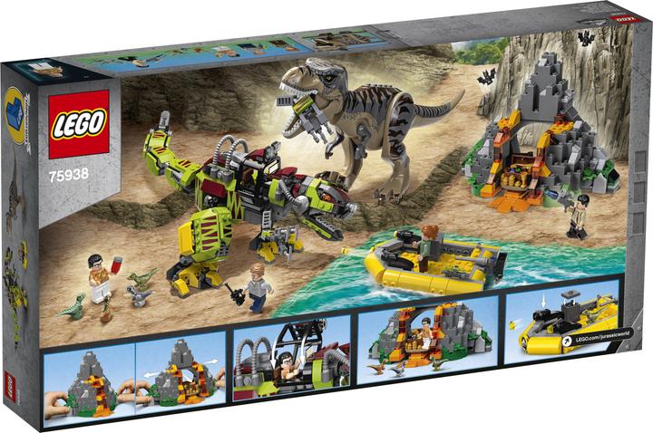 Actual product image LEGO T-Rex vs. Dino-Mech (75938, LEGO Jurassic World)