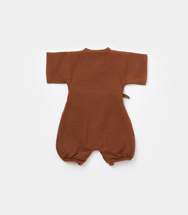 Actual product image BabyCosy Double Breasted short sleeved Romper (80)
