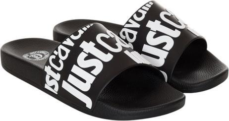 Just Cavalli Fondo Pool Dis Flip-Flops für Herren. 1 Schwarz (41)