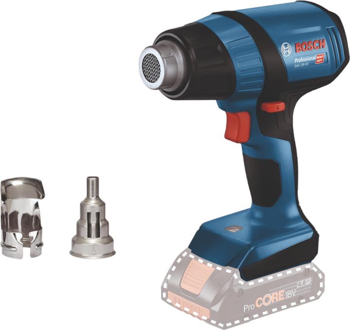 Reflector nozzle, Cardboard box, Reducing nozzle, Hot air blower GHG 18V-50, 32 x 33 mm 1 609 390 453, 9 mm 1 609 201 797