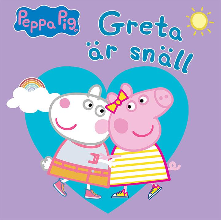 Förlagssystem Peppa is Kind book Children's Swedish Hardcover 32 pages (Swedish, Neville Astley, Mark Baker, 2024)