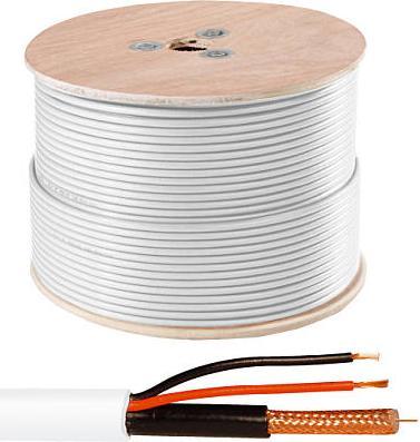 Produktbild Abus Videokabel RG59 2 x 0.75 mm² W (Antennenkabel)