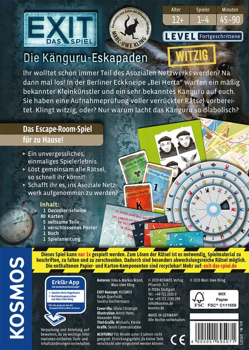 Produktbild Kosmos Exit - Die Känguru Eskapaden (Deutsch)