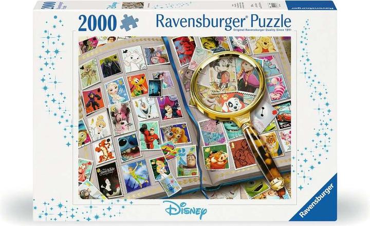 Actual product image Ravensburger My favourite stamps (2000 pieces)