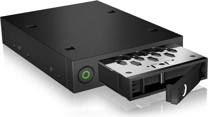Icy Box IB-2212U2 - Hard disk - SSD - SAS - SATA - 2.5 inch - Black (2.5")