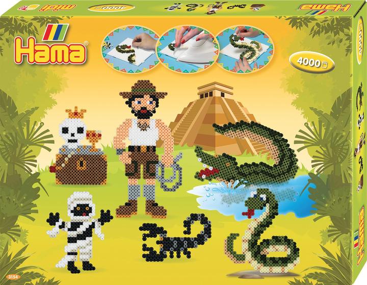 Actual product image Hama Perlen Gift p. Adventure 4000 pieces