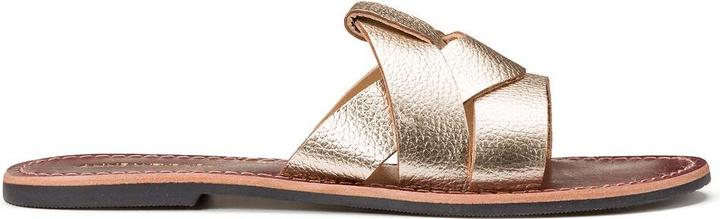 Image du produit La Redoute Collections Mules en cuir métallisé (39)