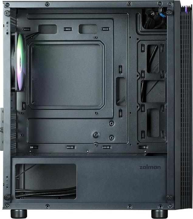 Image du produit Zalman T4 plus RGB verre trempé noir (mATX)