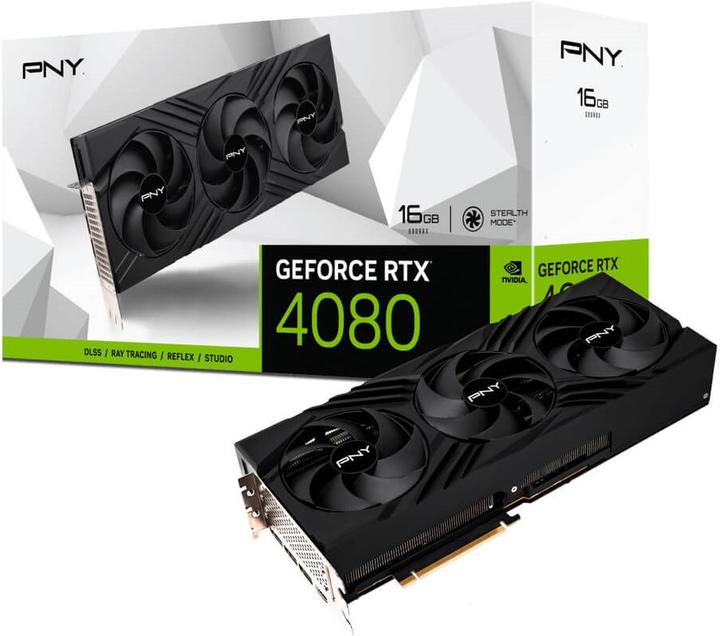 Actual product image PNY GeForce RTX® 4080 16GB VERTO Triple Fan (16 GB)