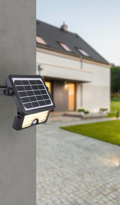 Actual product image Globo Solar light black 1xLED (IP65)