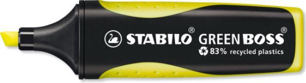 Actual product image STABILO GREEN BOSS highlighter (Yellow, 2 mm, 1 x)