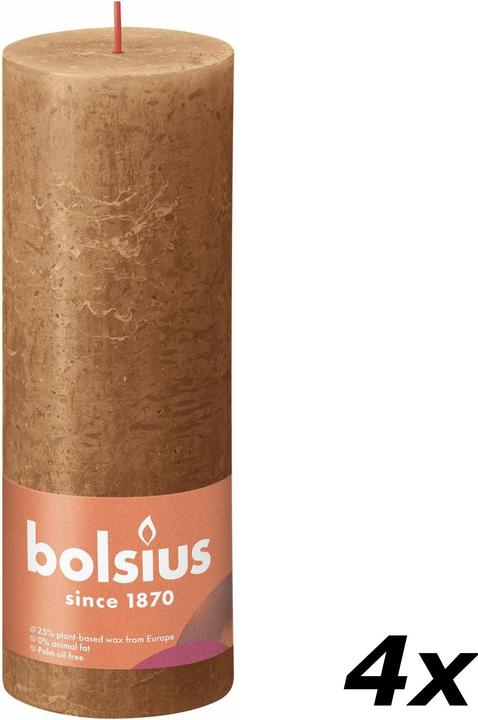Immagine prodotto Bolsius Set di 4 candele a colonna (4 pz.)