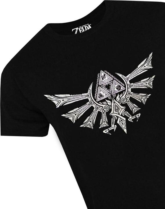 Actual product image The Legend of Zelda Mens Logo Short-Sleeved T-Shirt (3XL)
