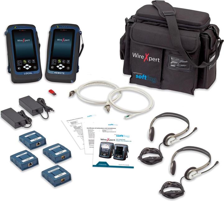 Image du produit Softing Psiber) WireXpert 500 Certificateur de câbles cuivre LAN - Classe D, E, EA