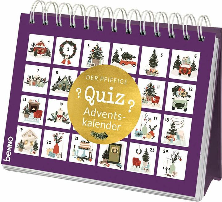 Produktbild Der pfiffige Quiz-Adventskalender