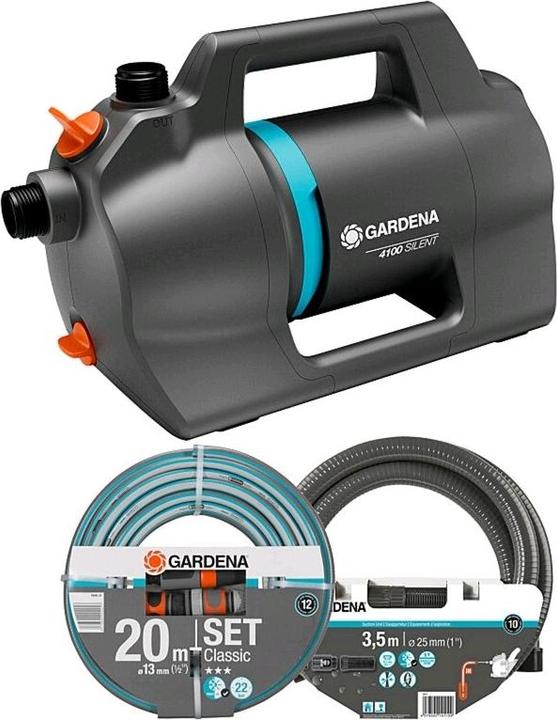Produktbild Gardena 4100 Silent Gartenpumpen-Set (Gartenpumpe)