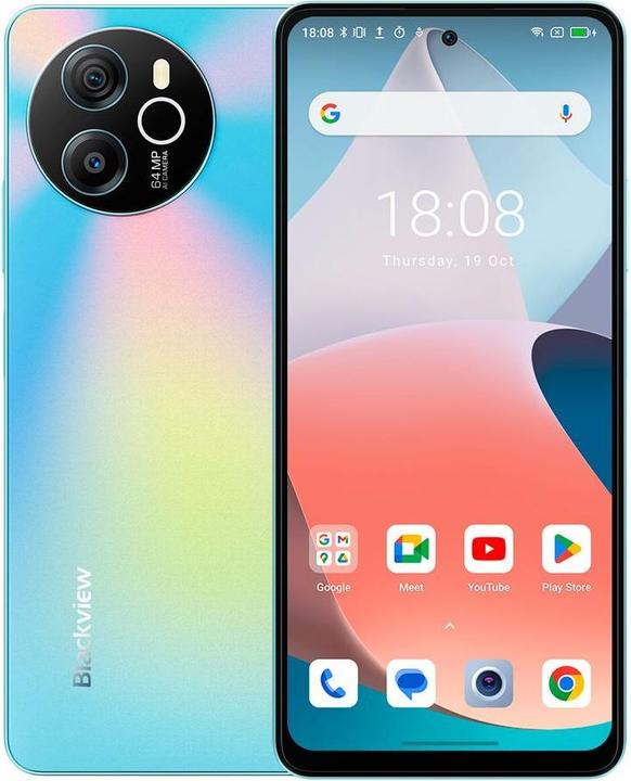 Produktbild Blackview Shark 9 5G (NFC - 6.67"- 256 GB, 8 GB RAM) Blau (256 GB, Blau, 6.67", Dual SIM, 50 Mpx)