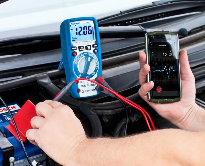 Actual product image Peaktech P 3445 True RMS digital multimeter (CAT III 1000V, CAT IV 600V)
