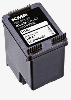 Produktbild KMP Tinte ersetzt HP62 (C2P04AE) (BK)