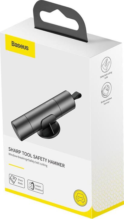 Actual product image Baseus Sharp Tool Safety Hammer