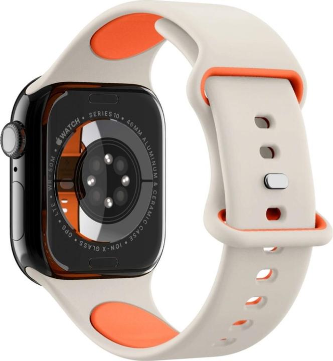 Produktbild Spigen Band Nano Pop for Apple Watch 6/7/8/9/10/SE/Ultra 1/Ultra 2 (44/45/46/49 mm) beige
