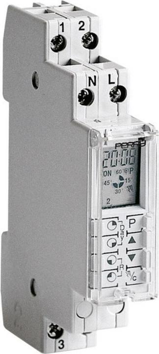 Image du produit Wallair 1IO1070 Minuterie numérique 3500W IP40 Réserve de marche, changement d'heure été/hiver (automati