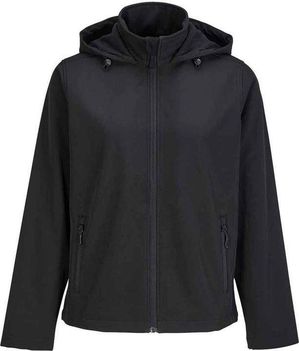 Actual product image Sols Womens/Ladies Race Hooded Soft Shell Jacket (S)