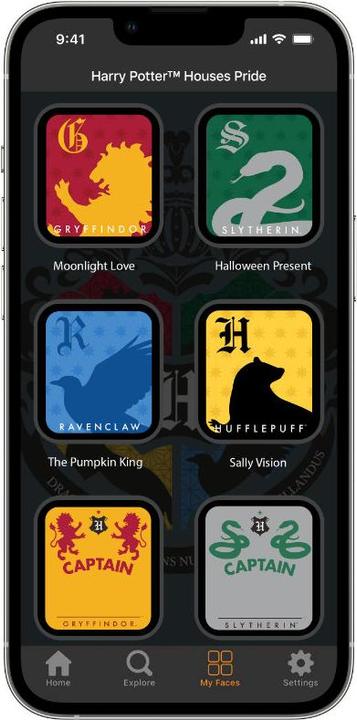 Produktbild Moby Fox Harry Potter bracelet pour smartwatch House Pride II - Hufflepuff (Schweiss- und UV-beständig, Hochwertiges Silikon)