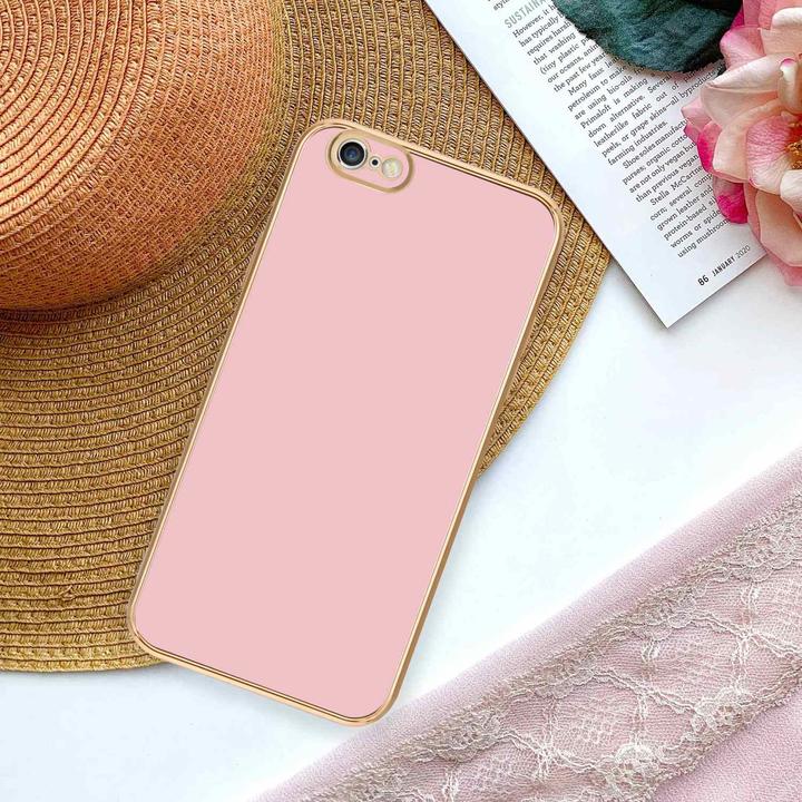 Actual product image Cadorabo Case for Apple iPhone 6 PLUS / 6S PLUS in TPU with camera protection LM130 Style (Apple iPhone 6 Plus)