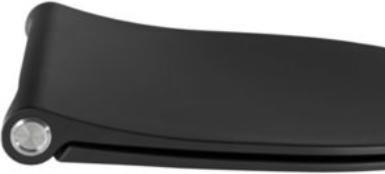 Actual product image Pressalit Toilet seat Sway D for Geberit former iCon + Renova Nr. 1 matt black removable and