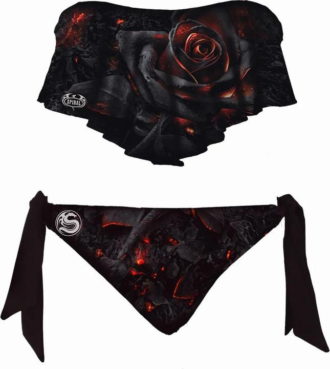 Actual product image Spiral Womens/Ladies Burnt Rose Two-Piece Swimsuit (XL)