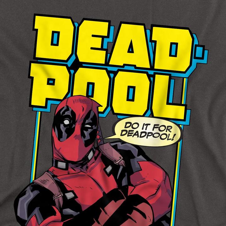 Actual product image Deadpool Unisex Adult Do It For T-Shirt (S)