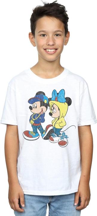 Immagine prodotto Disney Mickey And Minnie Mouse Pose Maglietta Ragazzi (152, 158)