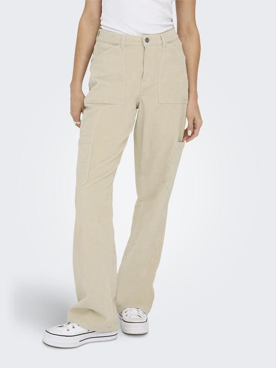 Produktbild Only Gerade geschnitten Hohe Taille Hose Cargo-Hose (S)