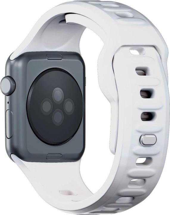 Image du produit 3MK Bracelet montre en silicone biały/white dla Apple Watch 42/44/45/49mm (Silicone, Acier inoxydable)