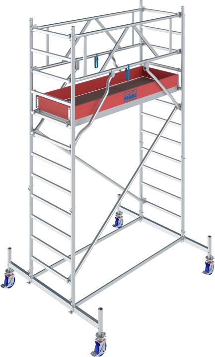 Krause Aluminium rolling tower Series 10 (Scaffolding, 250 cm)