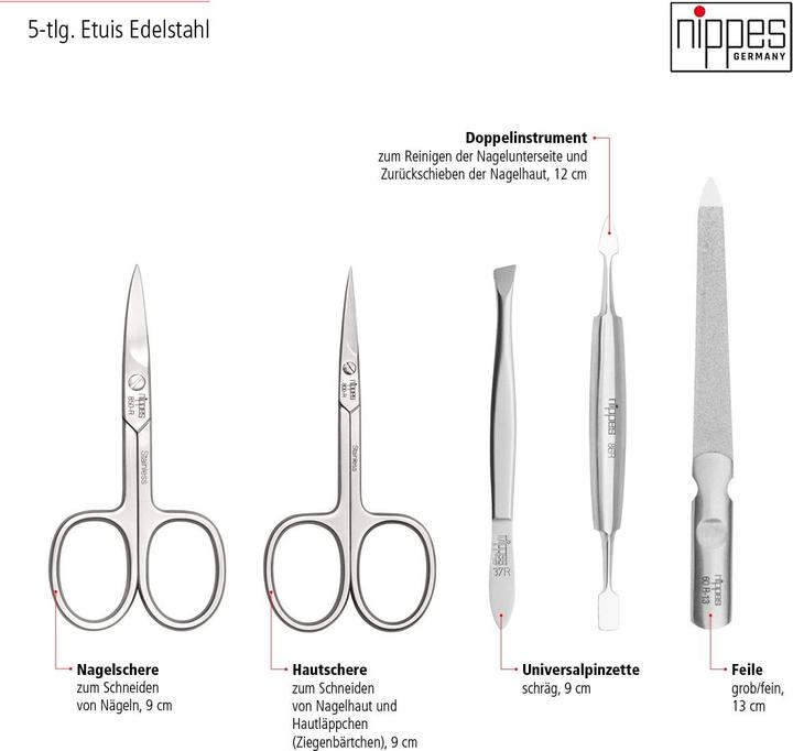 Immagine prodotto Nippes Set manicure classico premium