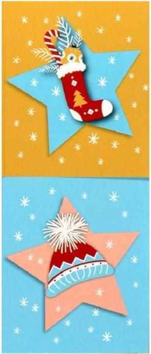 Immagine prodotto ABC Etichette regalo natalizie 55 x 65 mm (Borsa da regalo, 6 x)