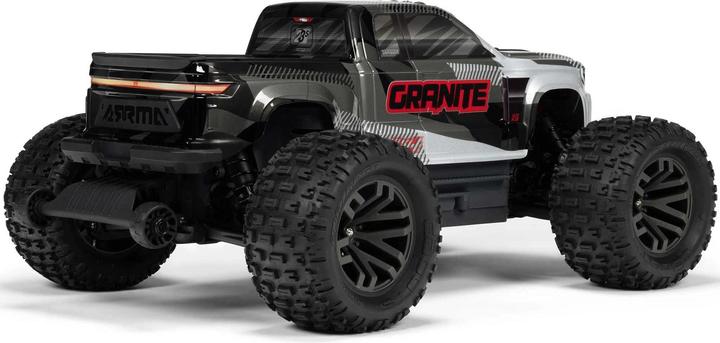 Arrma Monster Truck Granite BLX 223S, Gun Metal ARTR, 1:10 (ARR Almost-Ready-to-Race)