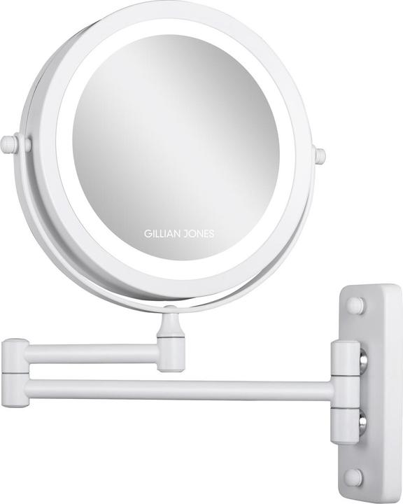 Immagine prodotto Cimi Gillian Jones - Specchio da parete bifacciale - Bianco - 17,5 cm