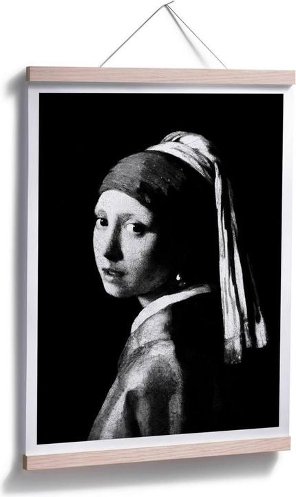 Image du produit Trenddeko Vermeer - La fille à la boucle d'oreille perle (40 x 50 cm)