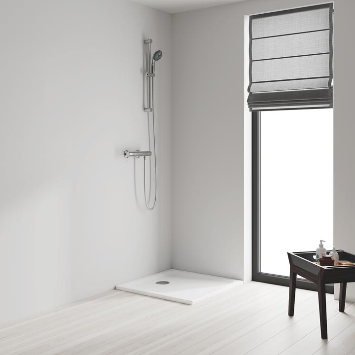 Actual product image Grohe Vitalio Start 100 shower bar set, 3 spray types, water-saving, shower bar 600mm, chrome