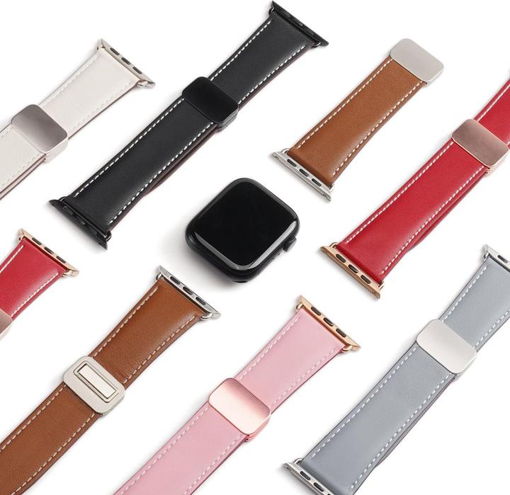 Immagine prodotto Dux Ducis Bracciale YA (42 mm, 44 mm, 45 mm, 49 mm, Vera pelle, Apple Watch Series 3, Apple Watch Serie 4, Apple Watch Serie 5, Apple Watch Serie 6, Apple Watch Series 7, Apple Watch Series 8, Apple Watch Series 9, Apple Watch SE, Apple Watch Ultra, Apple Watch Ultra 2, Apple Watch Series 1, Apple Watch Series 2)