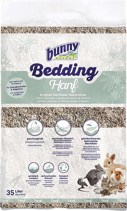 Bunny Biancheria da letto in canapa (0.90 kg, Lettiera)