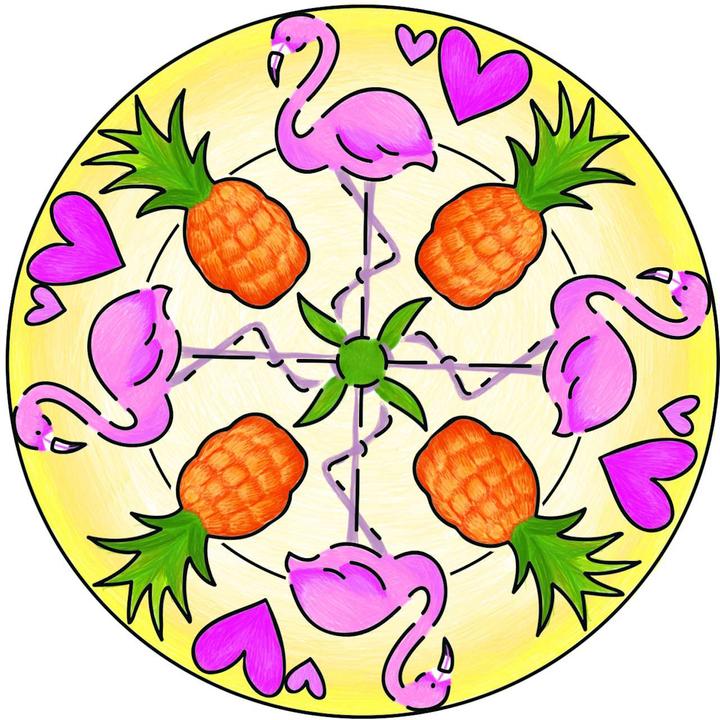 Produktbild Ravensburger Mini Mandala-Designer - Flamingos