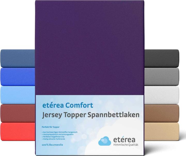 Actual product image Etérea Comfort Jersey Topper (180 x 200 cm, 200 x 200 cm)