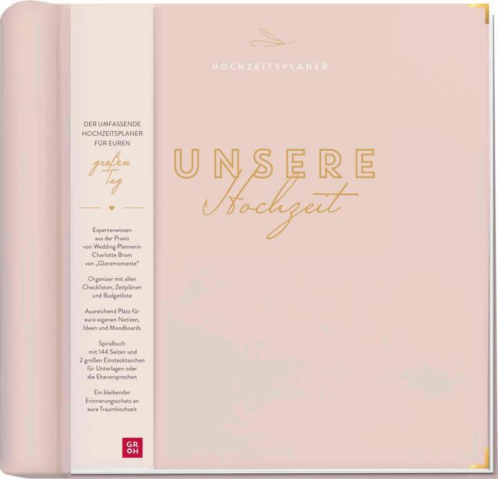 Actual product image Brom:Our wedding - Wedding planner (Hardcover, German)