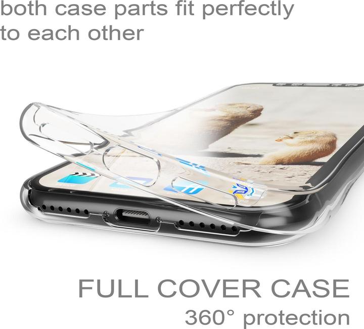 Immagine prodotto Nalia Custodia per cellulare a 360 gradi (Apple iPhone XS, Apple iPhone X)